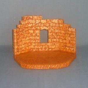 Capanna gesso per natività