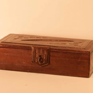 Scatola in cuoio