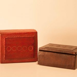 Scatolina in cuoio