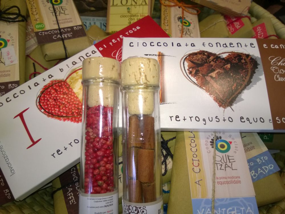 Prodotti alimentari del commercio equo e solidale